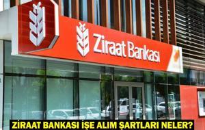 ZİRAAT BANKASI İŞE ALIM SINAV TARİHİ: Ziraat Bankası 150 memur alımı başvurusu nasıl yapılır, şartları neler?