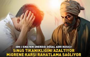 Migrene karşı rahatlama sağlıyor, sinüs tıkanıklığını azaltıyor! İBN-İ SİNA'NIN TAVSİYE ETTİĞİ DOĞAL AĞRI KESİCİ!