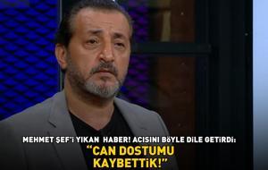 MasterChef Mehmet Yalçınkaya'nın acı günü! Üzüntüsünü böyle dile getirdi: 'Can dostumu, 18 yıllık arkadaşımı kaybettik!'