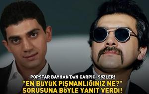 ÇARPICI SÖZLER! Popstar Bayhan 'En büyük pişmanlığınız ne?' sorusuna bakın ne yanıt verdi!