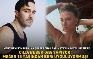 Mert Demir’in biricik aşkı Serenay Sarıkaya’nın güzellik sırrı! Meğer 15 yaşından beri bunu uyguluyormuş! CİLDİ BEBEK GİBİ YAPIYOR!
