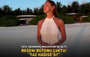 Ünlü şarkıcı tatil sezonunu Maldivler’de açtı! Beğeni butonu çöktü! 'YAZ HADİSE'Sİ!'