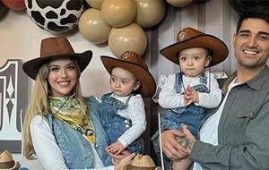 Tatlıses'in torunları büyüdü! İbrahim Ayel ve Sinan Emir'in tatil keyfi