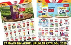 27 MAYIS BİM KATALOĞU 2025: BİM'de İndirim Rüzgarı Devam Ediyor: 27 Mayıs Salı Günü Raflar Dolu!