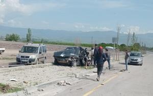 Erzurum'da freni boşalan beton mikseri onlarca aracı hurdaya çevirdi