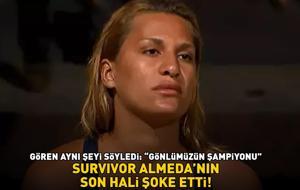 Survivor Almeda'nın son hali şoke etti! Gören aynı şeyi söyledi: 'GÖNLÜMÜZÜN ŞAMPİYONU!'