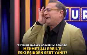 '29 YILDIR NAFAKA ÖDÜYORUM' DEMİŞTİ! Nergis Kumbasar'dan Mehmet Ali Erbil'e sert yanıt