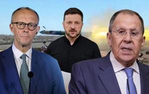 Berlin'e giden Zelenski, Rusya sınıra asker yığıyor dedi! Lavrov ise Almanya'ya mesaj gönderdi: En güçlü ordu planı 'endişe verici'...