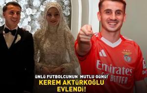 Benfica'nın yıldızı Kerem Aktürkoğlu, Ceren Azak ile evlendi!