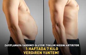 1 HAFTADA 7 KİLO VERDİREN YÖNTEM! Zayıflamaya yardımcı oluyor, tokluk hissini artırıyor! Sabah aç karnına 1 bardak içmek yetiyor!