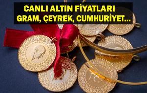2 HAZİRAN CANLI ALTIN FİYATLARI: Gram Altın Ne Kadar? Çeyrek Altın Fiyatı Ne? Gram, Çeyrek, Yarım, Cumhuriyet Altını Ne Kadar? 2 Haziran Canlı Altın Fiyatları