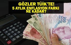 ENFLASYON FARKI: 2025 5 Aylık Enflasyon Farkı Ne Oldu? TÜİK Enflasyon Farkı Açıklandı Mı? Kritik Gün Geldi!