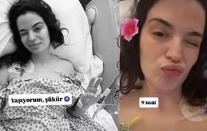 Aslı Bekiroğlu, 9 saatlik zor ameliyatını atlattı! “Yaşıyorum, şükürler olsun”