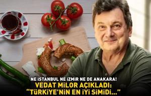 Türkiye'nin en iyi simidi! Ne İstanbul ne İzmir ne de Ankara! Vedat Milor açıkladı