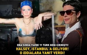 DNA'sında yüzde 11 Türk geni çıkmıştı! Halsey, İstanbul'a geliyor! 'Kulis isteği' iddialarına bakın nasıl yanıt verdi!