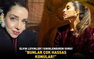 Kavak Yelleri'nin Ayşe'siydi! Elvin Levinler'i sinirlendiren soru! 'Bunlar çok hassas konular'