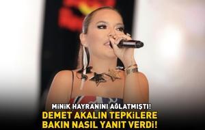Minik hayranını ağlatmıştı! Demet Akalın tepkilere bakın nasıl yanıt verdi!