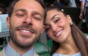 Hande Erçel ve Hakan Sabancı, Roland Garros Finali'ni İzledi!