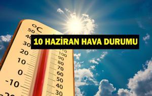 10 Haziran Hava Durumu| Bayram Sonrası Hava Nasıl Olacak? Meteoroloji Genel Müdürlüğü'nden Sıcaklık Uyarısı!