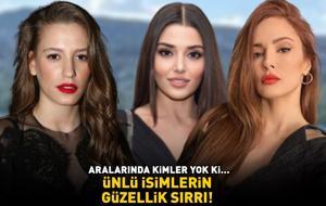 Ünlülerin güzellik sırrı ifşa oldu! Aralarında kimler yok ki: Serenay Sarıkaya, Hande Erçel, Mine Tugay... Meğer parlak cildini ona borçluymuş!