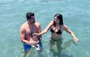 Yaz Sezonu Açıldı! Zeynep Sever Demirel ve Volkan Demirel Ailesi Kızları Yasmin’le Tatilde