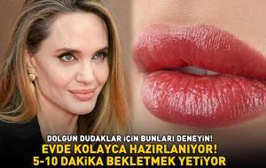Angelina Jolie solda sıfır kalacak! Dolgun dudaklar için bunları deneyin! Evde kolayca hazırlanıyor: '5-10 dakika bekletmek yetiyor!'