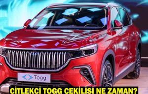 ÇİTLEKÇİ TOGG ÇEKİLİŞİ NE ZAMAN, NEREDE YAPILACAK? Çitlekçi TOGG çekilişi sonuçları açıklama tarihi!