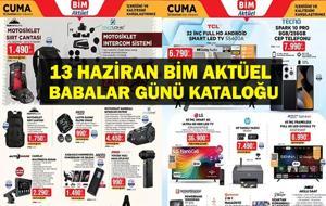 BİM AKTÜEL BABALAR GÜNÜ KATALOĞU: 13 Haziran BİM Aktüel Kataloğunda Neler Var? Bu Hafta BİM'de Neler İndirimde?