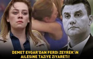 Demet Evgar'dan Manisa Büyükşehir Belediye Başkanı Ferdi Zeyrek'in ailesine taziye ziyareti! BAŞSAĞLIĞI DİLEDİ!