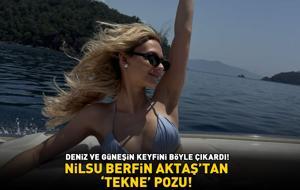 Şakir Paşa Ailesi'nin Ayşe'si Nilsu Berfin Aktaş'tan bikinili poz! Deniz ve güneşin keyfini böyle çıkardı