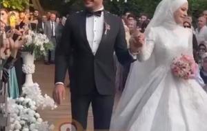 Ampüte Futbol Milli Takımının yıldızı Barış Telli evlendi! Rümeysa Çelik ile düğün videosu gündem oldu!