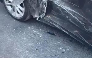 Kağıthane'de tam 'gaz' facia: 4 araca çarptı, 2 kişi yaraladı