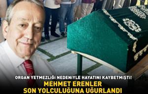 Organ yetmezliği nedeniyle hayatını kaybetmişti! Mehmet Erenler'e son veda!
