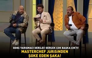 MasterChef jürisinden şoke eden şaka! Genç yarışmacı gerildi! Gerçek çok başka çıktı!