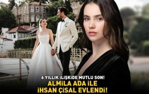 Üç Kız Kardeş'in Dönüş'ü Almila Ada, İhsan Çilsal ile evlendi! 6 YILLIK İLİŞKİDE MUTLU SON!