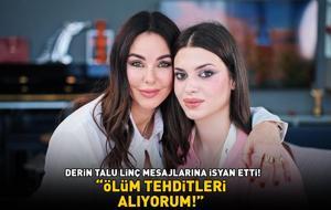 Defne Samyeli'nin kızı Derin Talu linç mesajlarına isyan etti! 'ÖLÜM TEHDİTLERİ ALIYORUM!'