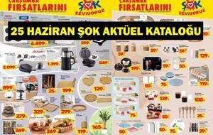 ŞOK AKTÜEL 25 HAZİRAN: Şok Market Aktüel Ürünlerinde Bu Hafta Neler İndirimde? İşte 25 Haziran 2025 Çarşamba Şok Aktüel Kataloğu