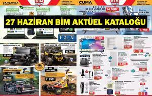 27 HAZİRAN BİM KATALOĞU 2025: 27 Haziran BİM Aktüel Kataloğunda Neler Var? Bu Hafta BİM'de Neler İndirimde?