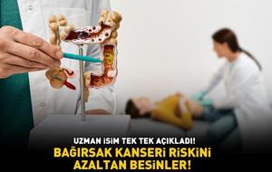 BAĞIRSAK KANSERİ RİSKİNİ AZALTAN BESİNLER! Uzman isim açıkladı! 'Yüzde 28’i düşük lif tüketiminden kaynaklanıyor!'