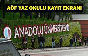 AÖF YAZ OKULU TARİHLERİ: AÖF yaz okulu kayıt tarihleri 2025 ne zaman? AÖF yaz okulu sınavları ne zaman? Anadolu Üniversitesi yaz okulu sınav takvimi belli oldu!