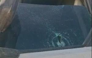 Satırlı magandalar trafikte dehşet saçtı: TIR'ın camını vurarak kırdılar