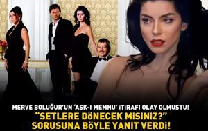 ‘AŞK-I MEMNU’ İTİRAFI OLAY OLMUŞTU! Merve Boluğur, 'Setlere dönecek misiniz?' sorusuna bakın ne yanıt verdi!
