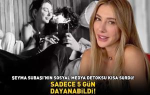 SADECE 5 GÜN DAYANABİLDİ! Şeyma Subaşı'nın sosyal medya detoksu kısa sürdü!