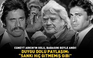 Duygu dolu paylaşım! Cüneyt Arkın'ın oğlu Kaan Cüreklibatır, babasını böyle andı: 'SANKİ HİÇ GİTMEMİŞ GİBİ!'