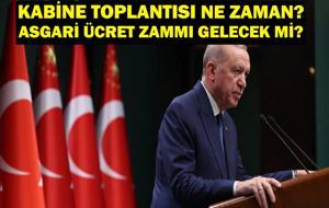 KABİNE TOPLANTISI BUGÜN (30 HAZİRAN) VAR MI, NE ZAMAN? Asgari Ücret Zammı Olacak Mı? Kabine Toplantısı Konuları Neler? Gözler Erdoğan'dan Gelecek Açıklamada...