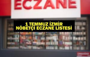 1 Temmuz Nöbetçi Eczane İzmir: İzmir Nöbetçi Eczaneler Neresi? 1 Temmuz Salı Çeşme, Alaçatı, Seferihisar, Urla, Dikili Nöbetçi Eczaneler Listesi
