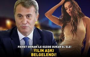 Beşiktaş eski başkanı Fikret Orman ve Güzide Duran el ele! YILIN AŞKI BELGELENDİ!