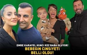 Emre Karayel ikinci kez baba oluyor! Bebeğin cinsiyeti belli oldu