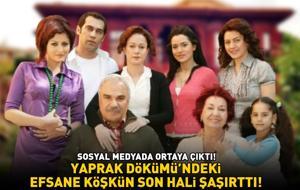 SOSYAL MEDYADA ORTAYA ÇIKTI! Yaprak Dökümü'ndeki efsane köşkün son hali şoke etti!