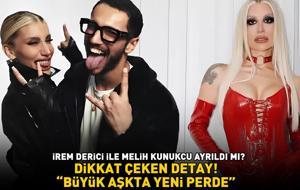 İrem Derici ile Melih Kunukcu ayrıldı mı? Dikkat çeken detay söylentileri de beraberinde getirdi: ‘BÜYÜK AŞKTA YENİ PERDE!'
